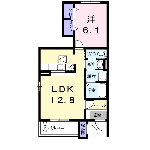 ヴィラ　グレイス 間取り図