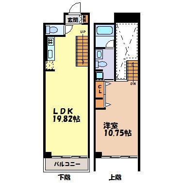 レジディア東桜Ⅱ 間取り図