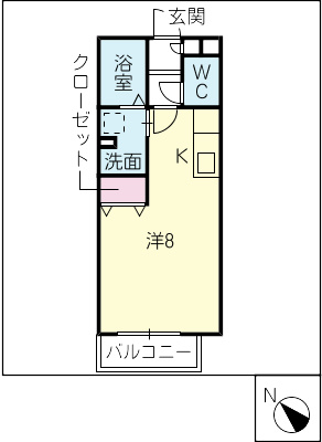 愛知県名古屋市天白区大坪２丁目 間取り