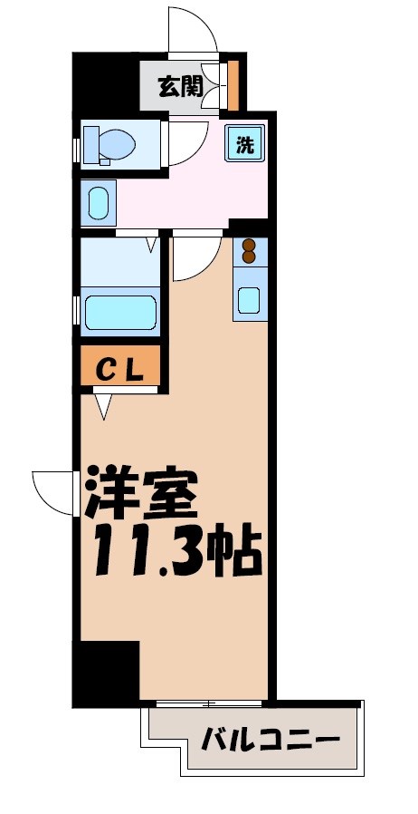 HF名駅北レジデンスEAST 間取り図