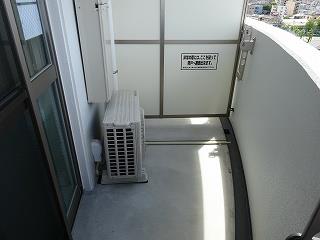 ロイヤルピジョン ライズ ベランダ