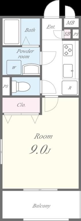 マーベラス トレジャー 間取り図