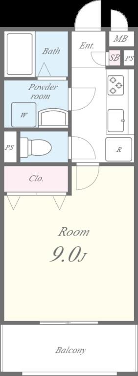 マーベラス トレジャー 間取り図
