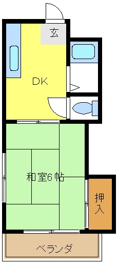 ハイツＫ 間取り