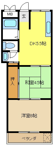 ダイワマンション 間取り