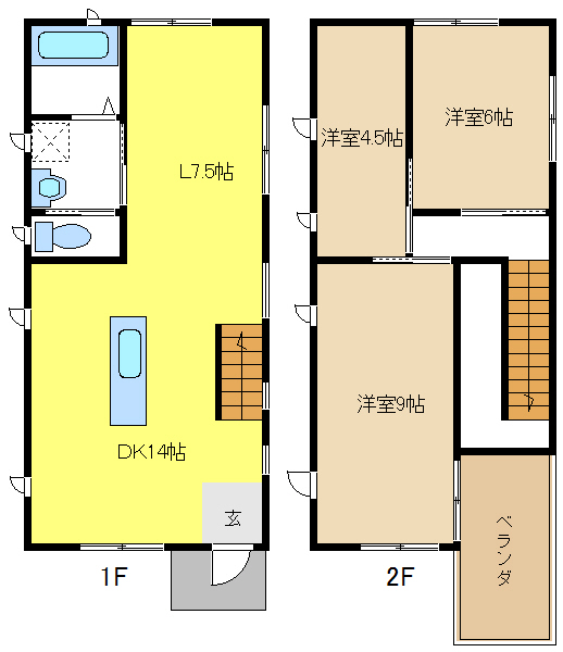 愛知県名古屋市千種区川崎町２丁目 間取り