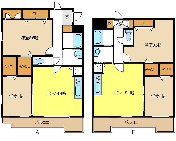 愛知県名古屋市千種区山添町２丁目 間取り