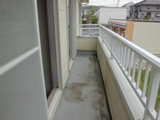 恒川借家 ベランダ
