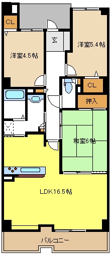 愛知県名古屋市千種区富士見台５丁目 間取り