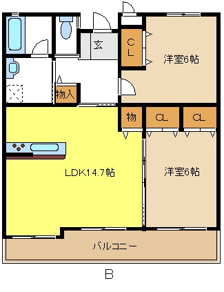 愛知県名古屋市千種区千種１丁目 間取り