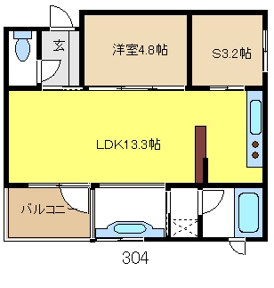 愛知県名古屋市千種区山門町２丁目 間取り