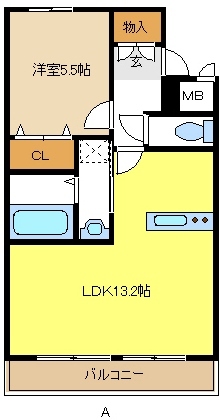 愛知県名古屋市守山区町南 間取り