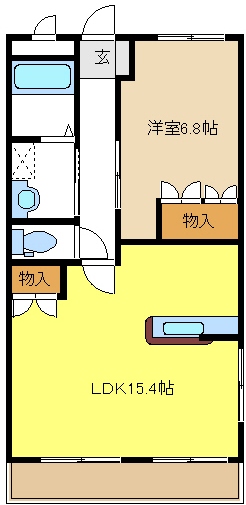 愛知県名古屋市南区源兵衛町３丁目 間取り