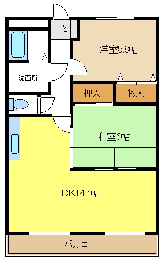 愛知県名古屋市緑区水広２丁目 間取り