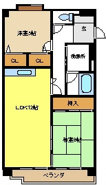 シャンポール高社 間取り