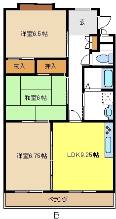 クレストステージ洋 間取り