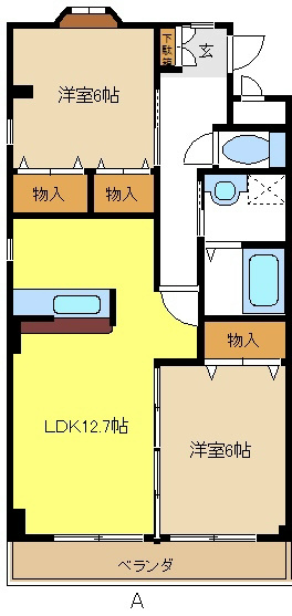 グレィト大清水 間取り