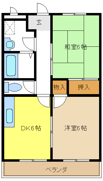 愛知県日進市浅田町上ノ山 間取り