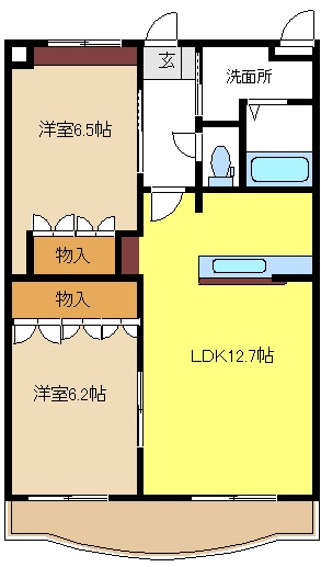 愛知県名古屋市緑区鳴海町 間取り