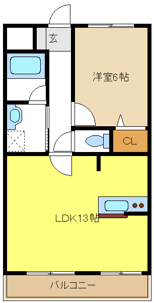愛知県名古屋市名東区極楽２丁目 間取り