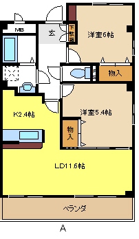 ガーデニングヒルズ神の倉２ 間取り