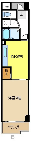 アーバンドエル杁中 間取り
