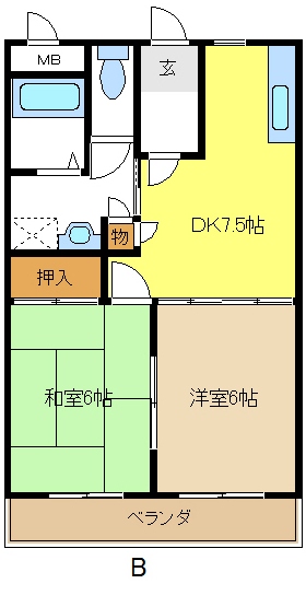 リヴェール緑 間取り