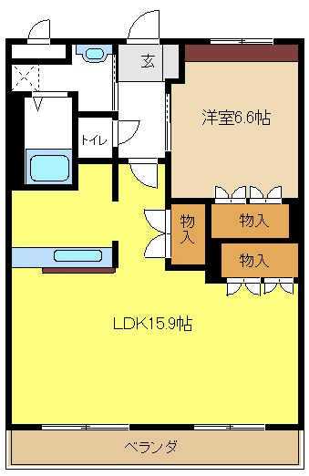 ボヌールヴィラージュ 間取り