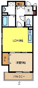 愛知県名古屋市中区千代田４丁目 間取り
