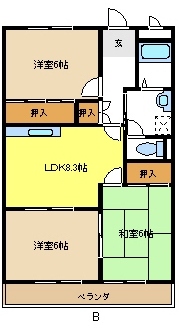 愛知県日進市梅森台４丁目 間取り