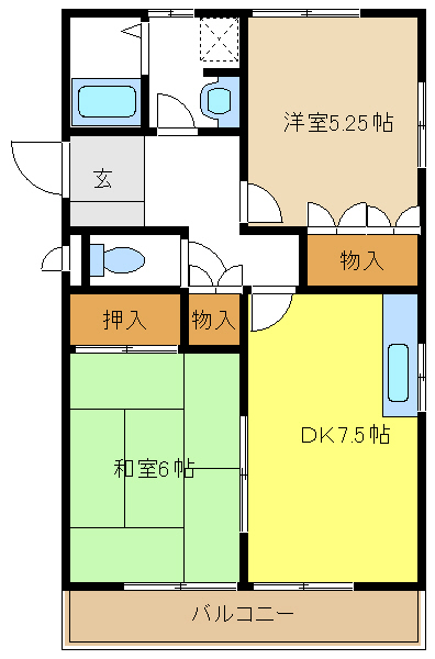 パークサイド赤坂 間取り