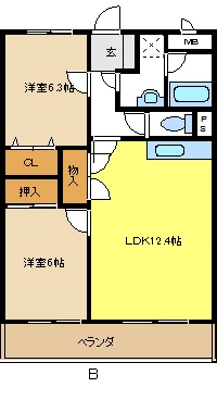レージュ藤塚 間取り
