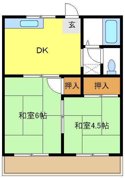 愛知県名古屋市天白区福池２丁目 間取り