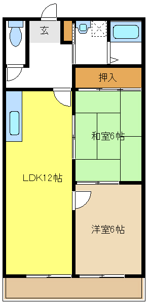 愛知県名古屋市天白区植田東２丁目 間取り