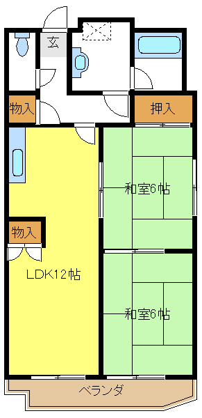 愛知県名古屋市北区平安通１丁目 間取り