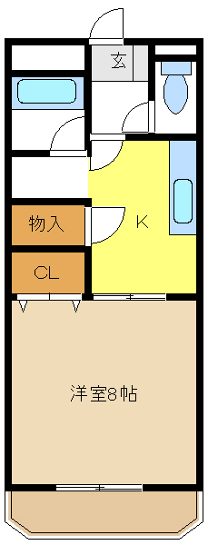 愛知県名古屋市天白区平針５丁目 間取り