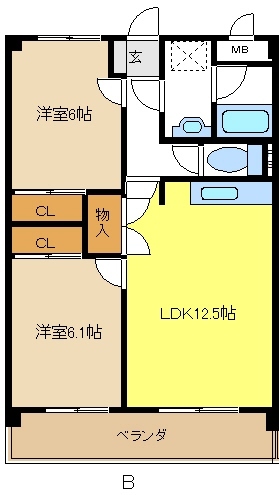 レージュ神の倉 間取り