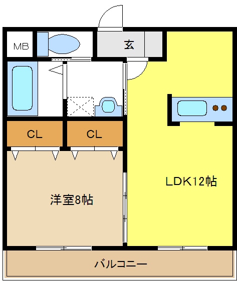 愛知県名古屋市千種区若水３丁目 間取り