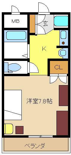 ノーブルハウス吉田 間取り
