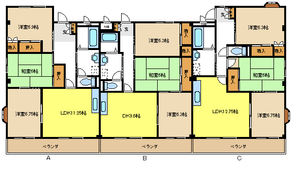 愛知県名古屋市緑区小坂２丁目 間取り