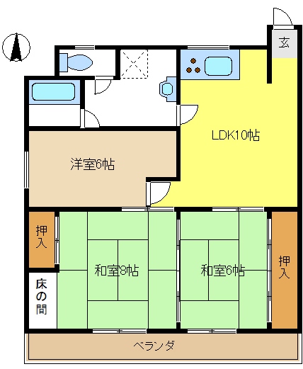 愛知県名古屋市名東区上社１丁目 間取り