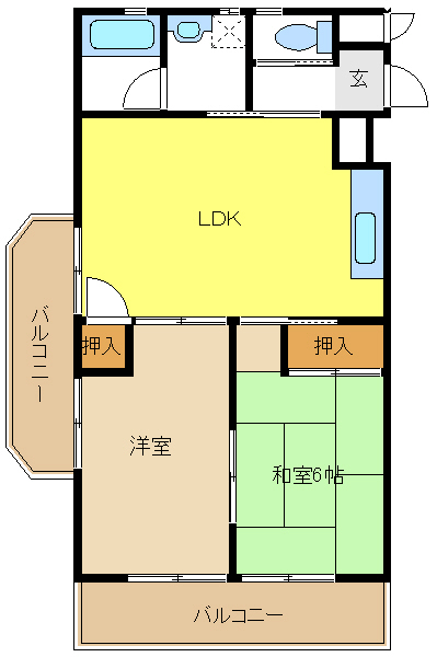 上地ビル 間取り