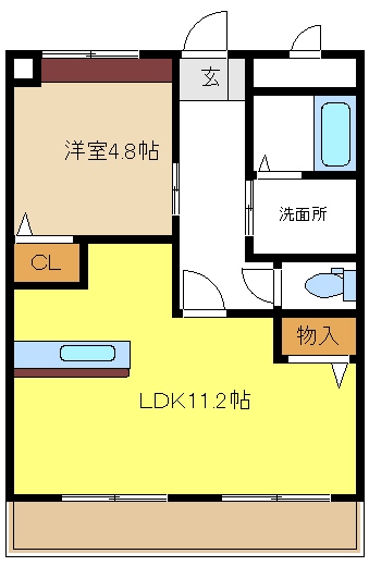 グランソレイユ 間取り