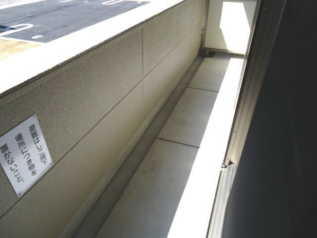グランソレイユ ベランダ