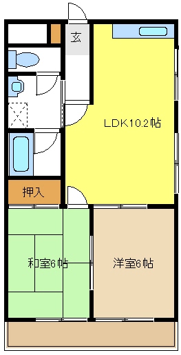 愛知県名古屋市瑞穂区豊岡通３丁目 間取り