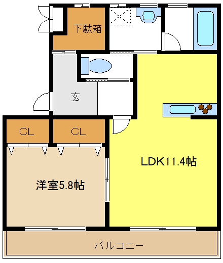 愛知県名古屋市名東区上社４丁目 間取り