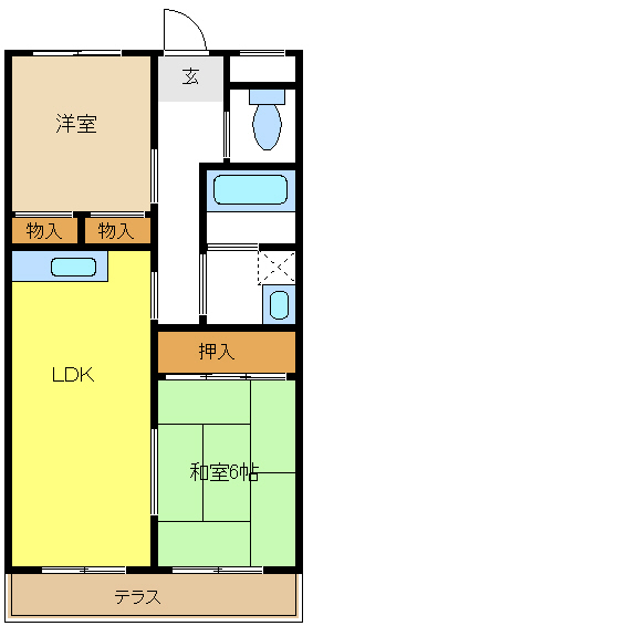 愛知県名古屋市名東区牧の里２丁目 間取り