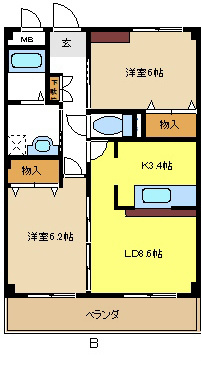 フォレストスクエアシバタ 間取り
