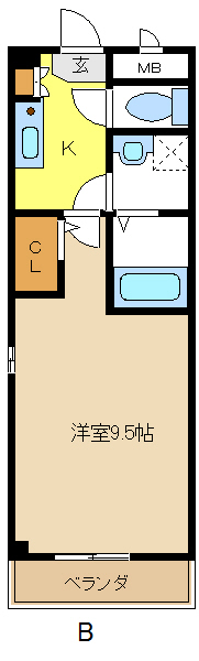 ホワイトキューブ 間取り