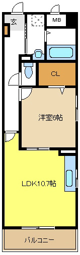 アケイシャ 間取り